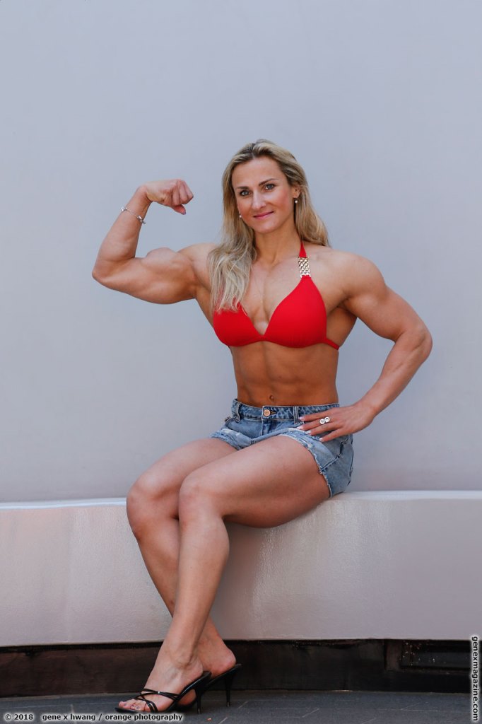 Female Bodybuilding - Gene X Hwang/Orange Photography